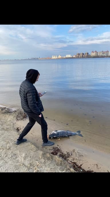 Окунь — Водосброс р. Воронеж, 17 апр. 2021 г.
