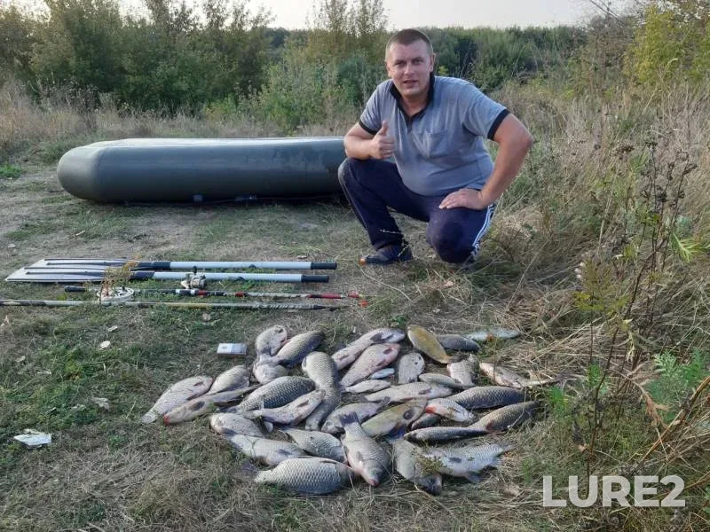 Карась, Окунь — Быстрая Сосна, 08 сент. 2019 г.