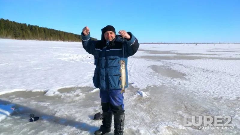 Щука, Плотва — Тундринская Курья, 06 апр. 2019 г.
